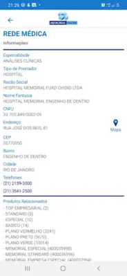 Memorial Saúde android App screenshot 4